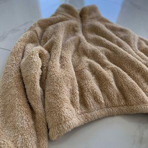 H&M Plush Teddy Pullover | Crème